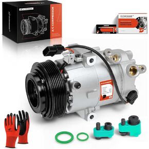 A-Premium Air Conditioner AC Compressor with Clutch Compatible with Hyundai Elantra 2.0L 2017-2020