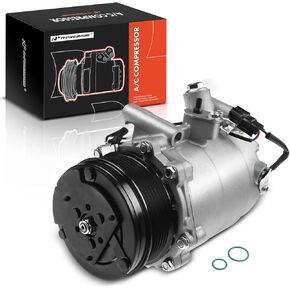 A-Premium Air Conditioner AC Compressor with Clutch Compatible with Honda CR-V 2007-2011, Acura RDX 2007-2012