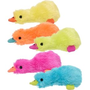 لعبة Duckworth Mini Plush Dog ، ألوان متنوعة ، للسلالات الصغيرة