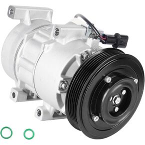Air Conditioner AC Compressor With Clutch for Hyundai Accent 1.6 1.6L 2012 2013 2014 2015 2016 2017, for Kia Rio 1.6L 12 13 14 15 16 17