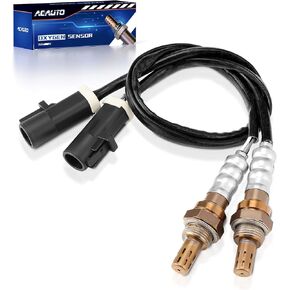 15717 Oxygen Sensor Upstream Downstream O2 Sensor Compatible with Ford F-Series Ranger Escape Explorer Mustang Foucs Expedition Mazda Lincoln Jaguar Mercury Aston Martin 15716 15718 2 Pack