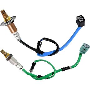 2PCS Oxygen O2 Sensor 234-9062 234-4359 ، استبدال السيارات 02 مستشعرات في اتجاه المنبع المتوافق مع Honda CRV EX-L LX 2.4L L4 2007-2009 Sport 36532-RZA-004 36531-RZA-013