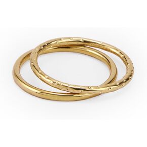 مرحبًا Harper Gold Ring for Women - Gold Plated Cading Rightproof & Sweatproof Jewerly Ring - Everday Non Tarnish Cute Fashion Rings