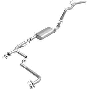 Replacement Exhaust System Kit 106-0065: Compatible with 2005-2014 Nissan Xterra 4.0L