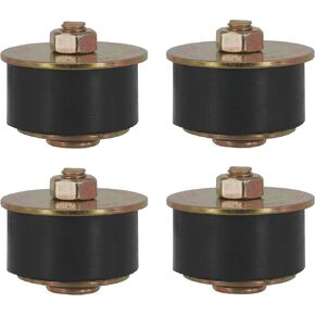 4 pcs Neoprene Freeze Rubber Expansion Plug, Automotive Rubber Expandable Freeze Plugs (1-1/2" to 1-5/8") 38mm -41mm by abczok
