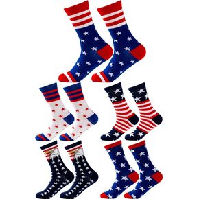 American Flag Socks 4th of July Accessories USA Sock Fourth of July Accessories 4th of July Outfits for Women