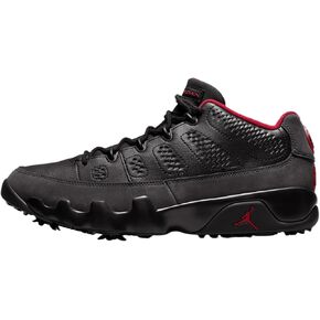 Air Jordan 9 G Golf Shoes (FJ5934-002 ، Black/True Red/Dark Darkal)