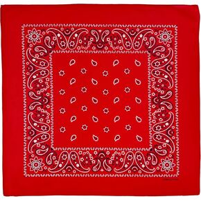 VAMQOR BANDANA Pack & Double Pack Cotton للرجال والنساء 22 بوصة