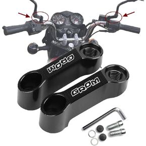 دراجة نارية خلفية الرؤية مرآة MINTERS موسع محولات أقواس المرآة متوافقة مع GROM MSX125 2025 GROM 125 MSX 125 2013-2024 2025