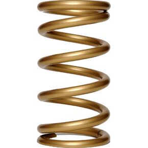 Coil Spring, Gold Series, Conventional, 5 in OD, 9.5 in Length, 800 lb/in Spring Rate, Front, Steel, Gold Powder Coat, Each