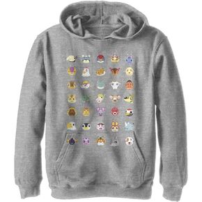 Nintendo Kids Character Heads Youth Pullover Hoodie