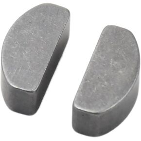 2PCS Woodruff Key 90280-05001-00 Compatible WIth Yamaha Outboard Boat Motor 15MLHW 15MSHW 30ELHW 30ELRW 30MLHW 30MSHW 9.9MLHW 9.9MSHW F15ELHW F15ESHW F15MLHW F15MSHW 15MLHX 15MSHX F15ELHX F15MLHX