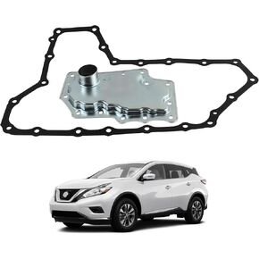 0.79 Inches Orifice Height JF010E RE0F09A RE0F09B Transmission Filter Oil Pan Gasket Kit Compatible With 2003-2016 Nissan Murano Altima Maxima Quest Replaces F09-G28-403 31397-80X01