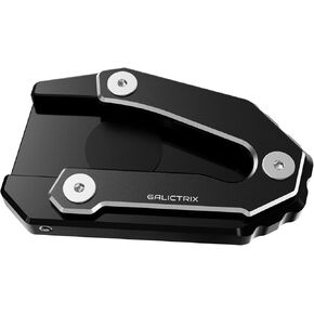 Compatible with Honda Goldwing GL1800 Accessories 2002-2017 and 2018-2024 Goldwing 1800 Motorcycle Kickstand Pad Side Stand Extension Foot Plate (Black (Year 2018-2024))