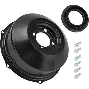 JAVIK Rear Brake Drum Cover with Seal Bolt for Honda Rancher 420 TRX420 2007-2013
