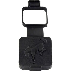 2021-2024 Ford Big Bronco/Bronco Sport 2 "" Tow Hitch Bucking Bronco Rubber Cover ، Black