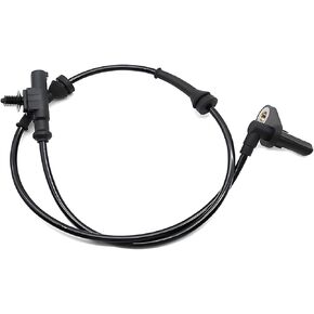 1 PC Car Wheel Speed Sensor, Flexible Anti-Lock Brake System Rear Left Wheel ABS Sensor, Replaces OEM Part Number 3630050U2010 Modification Accessories, Compatible with Heyue Cars (Black)