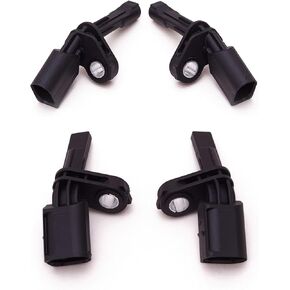 Back ABS Wheel Speed Sensor Back Left & Right WHT003858 WHT3859 for VW Passat Tiguan Jetta Beetle GTL EOS Golf CC A3 TT Seat Leon 2006 2007 2008 2009 2010 2011 2012 20132014 2015 2016 2017，2 Pcs in Kuwait