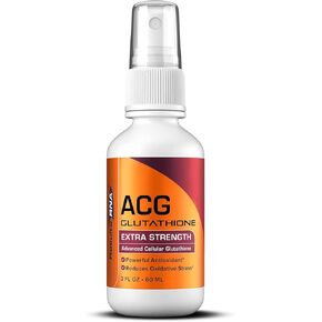 Results RNA - ACG Glutathione Extra Strength Immune Boost – Powerful Antioxidant & Immune Boost Formula in a Great Tasting Spray. Recommended by Doctors Worldwide ( 4 oz )