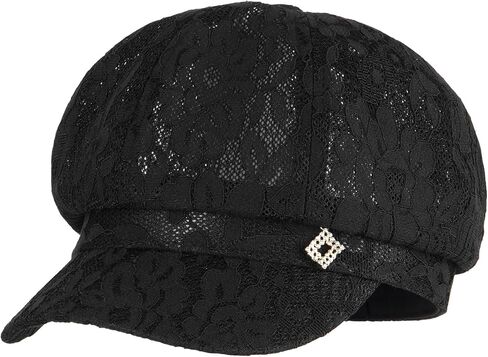 Women Summer Fall Lace Newsboy Hat Paperboy Painter Cap Visor Beret in Kuwait