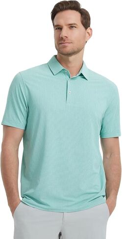 M Maelreg Mens Polo قمصان قصيرة بأكمام قصيرة رطوبة جافة سريعة in Kuwait