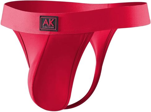 Arjen Kroos Men's G-String Thong, Sexy Low Rise T-Back Thong, Active Bulge Pouch Underwear in Kuwait