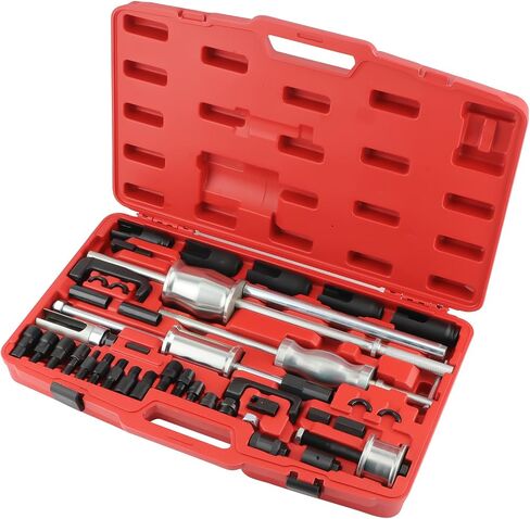MaxPeedingRods 40 PCS أداة إزالة مستحضر حقن وقود الديزل ، أداة إزالة حاقن ديزل الشاحنة التلقائية ، مجموعة أدوات إزالة حاقن الوقود شرائح لمحركات الديزل لمحركات الديزل in Kuwait