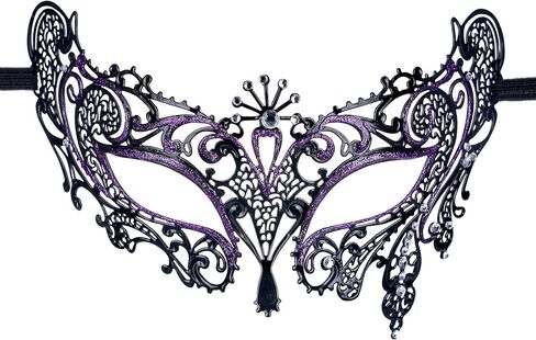 RhinestoneMasquerade Mask for Women - Antique Venetian Mask 2025 Mardi Gras Face Accessory for Woman in Saudi Arabia