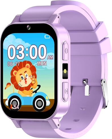 Kids Smart Watch Toys with 30 Games Alarm Camera Video Recorder Music Calculator Calendar Flashlight Stopwatch Pedometer Gift Toys for 3-12 Years Old Boys and Girls, Pink in Saudi Arabia