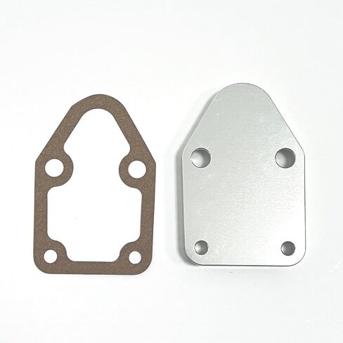 Flashpower Billet SB Ford Fuel Pump Block-Off Plate Kit, Fuel Pump Plate Black in Saudi Arabia