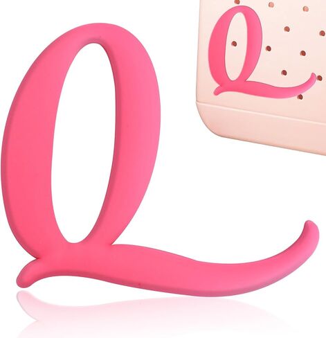 Letter Charms for Bogg Bag, Decorative Alphabet Lettering Insert Accessories for Tote Handbag Beach Bag in Kuwait