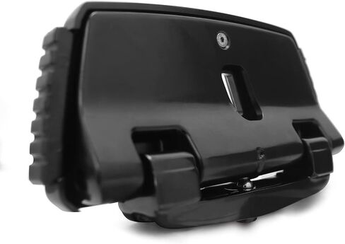 Kahuna Rear Passenger Footboards Fit for Harley Touring Rubber Floorboard Road Street Electra Glide Road King 1993-2025 (Black - Passenger) in Saudi Arabia