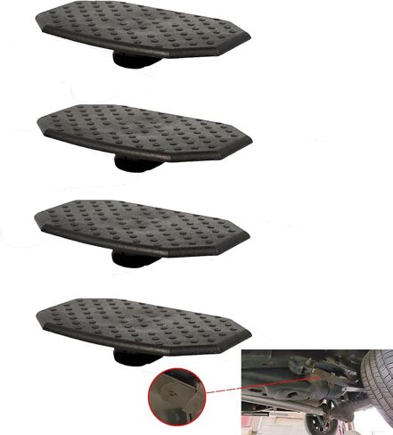 Leaf Spring Insulator Bushings Insulator Inserts Spring Pad Insert Compatible with Ford F-150 2015-2020 Replacement Parts FL3Z-5586-A FL3Z5586A FL3Z-5586-B FL3Z5586B (Black) in Kuwait