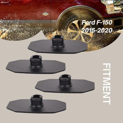 Leaf Spring Insulator Bushings Insulator Inserts Spring Pad Insert Compatible with Ford F-150 2015-2020 Replacement Parts FL3Z-5586-A FL3Z5586A FL3Z-5586-B FL3Z5586B (Black) in Kuwait