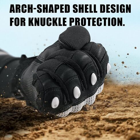 Cierto Motorcycle Gloves for Men and Women: Touch Screen Tactical Gloves with Full Finger Breathable Hard Knuckle & Adjustable Wrist for BMX ATV MTB Riding, Motocross, Road Racing, Cycling, Climbing in Saudi Arabia