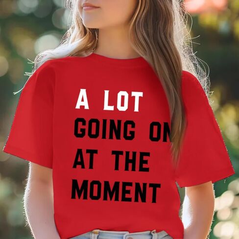 يجري الكثير في الوقت الحالي قميصات Kids Girls Cute Country Concert Thords Nashville Gifts Tshirt Tees Funny Graphic Tees in Kuwait