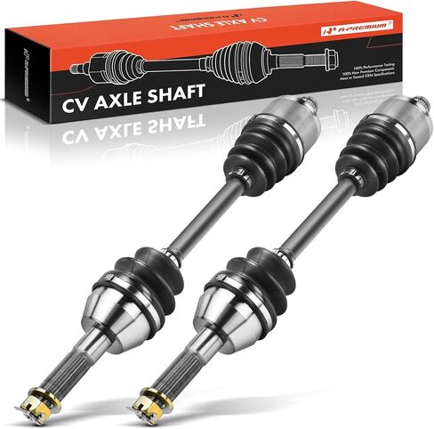 A-Premium Pair (2) Rear CV Axle Shaft Assembly Compatible with Polaris Sportsman 500 2008-2010, Sportsman 800 2008-2009, Sportsman X2 500/700/800, Driver and Passenger Side, Replace# 1332655, 1332346 in Kuwait