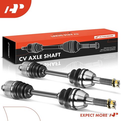 A-Premium Pair (2) Rear CV Axle Shaft Assembly Compatible with Polaris Sportsman 500 2008-2010, Sportsman 800 2008-2009, Sportsman X2 500/700/800, Driver and Passenger Side, Replace# 1332655, 1332346 in Kuwait