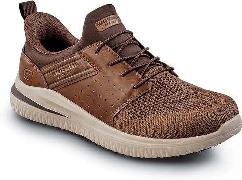 Skechers Hands Free Slip-Ins Collin, Men's, Soft Toe, EH,Slip Resistant, Oxford, Work Shoe in Saudi Arabia