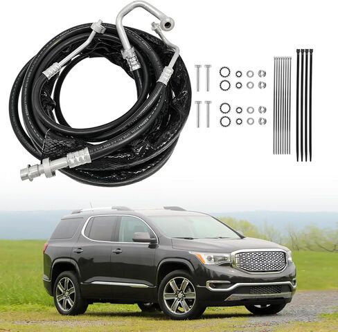 AT34653 Rear AC Line Set Air Conditioning Hoses Fit for 2007-2017 GMC Acadia chevy Traverse 2006-2010 Saturn Outlook for 2008-2017 Enclave 23199274 in Saudi Arabia