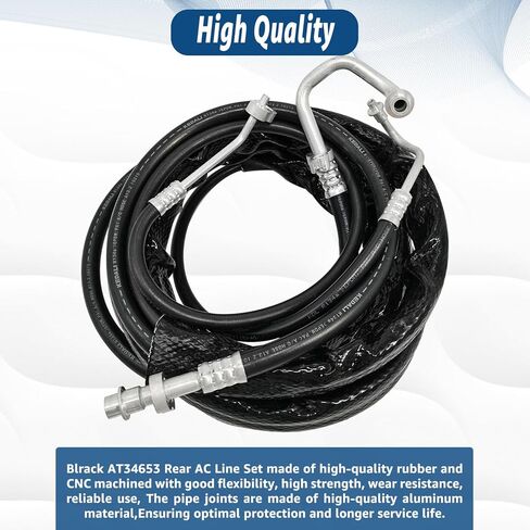 AT34653 Rear AC Line Set Air Conditioning Hoses Fit for 2007-2017 GMC Acadia chevy Traverse 2006-2010 Saturn Outlook for 2008-2017 Enclave 23199274 in Saudi Arabia