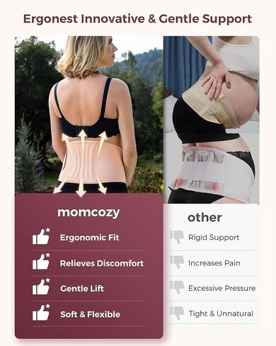 Momcozy Belly Bands for Pregnant Women & Pregnancy Pillows for Sleeping in Saudi Arabia