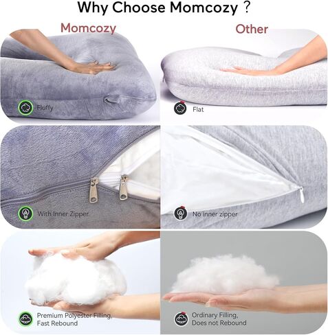 Momcozy Belly Bands for Pregnant Women & Pregnancy Pillows for Sleeping in Saudi Arabia