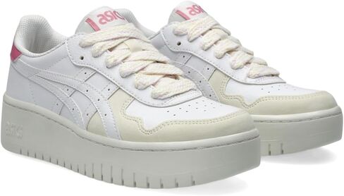 حذاء رياضي نسائي من ASICS JAPAN S PF Sportstyle، مقاس 9، أبيض/برتقالي LILY in Saudi Arabia