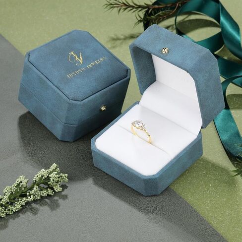 1CT Solitaire Moissanite Rings, 925 Sterling Silver Round Cut Engagement Ring for Women Wedding Bands Promise Rings Ideal Gift for Her in Kuwait