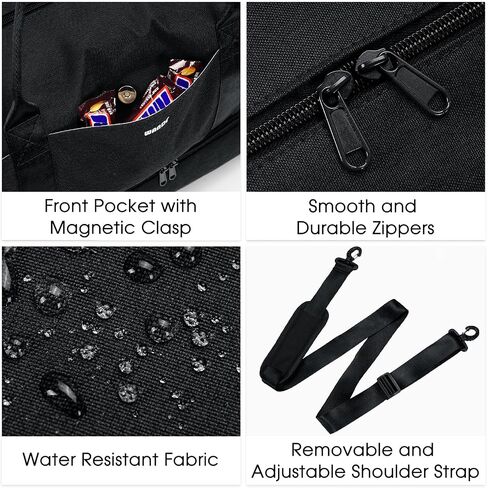 لشركة Spirit Airlines 18x14x8 حقيبة عنصر شخصية تحمل كيسًا على حقيبة مع Pocket & Shoe Compartment و USB شحن ميناء in Kuwait