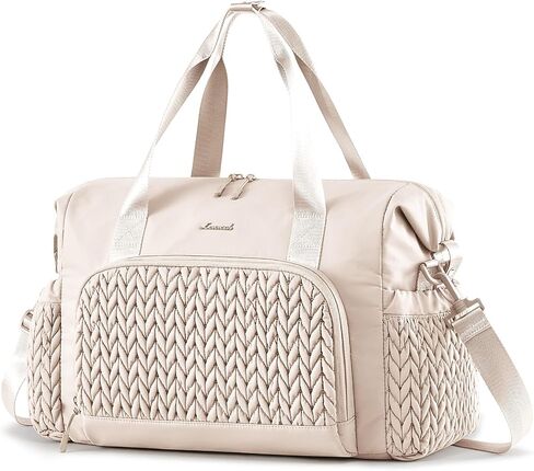 LOVEVOOK Travel Duffle Bag Gym Bag, Quilted Weekender Bags for Women Overnight Bag, Hospital Bag for Women Labor Delivery, Personal Item Travel Carry on Bag for Airplanes in Saudi Arabia