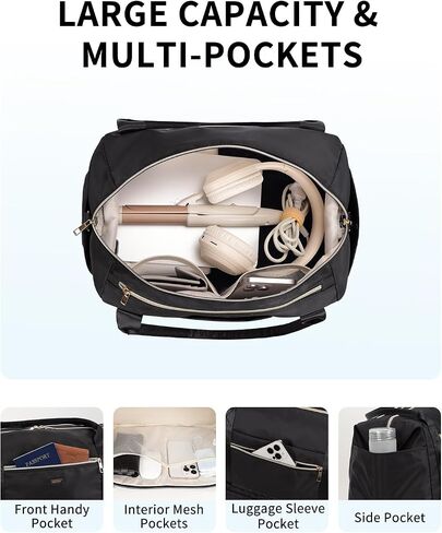 Wandf for Spirit Airlines Personal Item Bag 18x14x8 مقعد مع مقصورة الجيب والأحذية الرطبة وحقيبة الصمامات المعتمدة in Kuwait