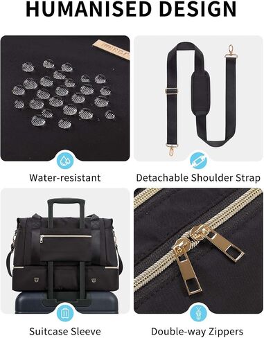 Wandf for Spirit Airlines Personal Item Bag 18x14x8 مقعد مع مقصورة الجيب والأحذية الرطبة وحقيبة الصمامات المعتمدة in Kuwait