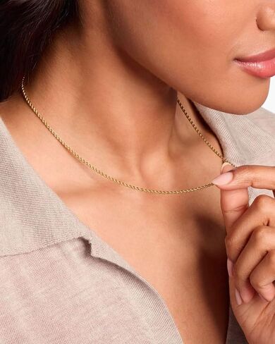 Gold Herringbone Necklace for Women Dainty 18K Gold Plated Layered Snake Chain Choker Necklaces Jewelry Set for Women in Kuwait